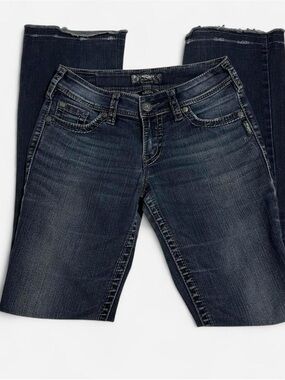 Silver Jeans Dark Indigo Bootcut Jeans